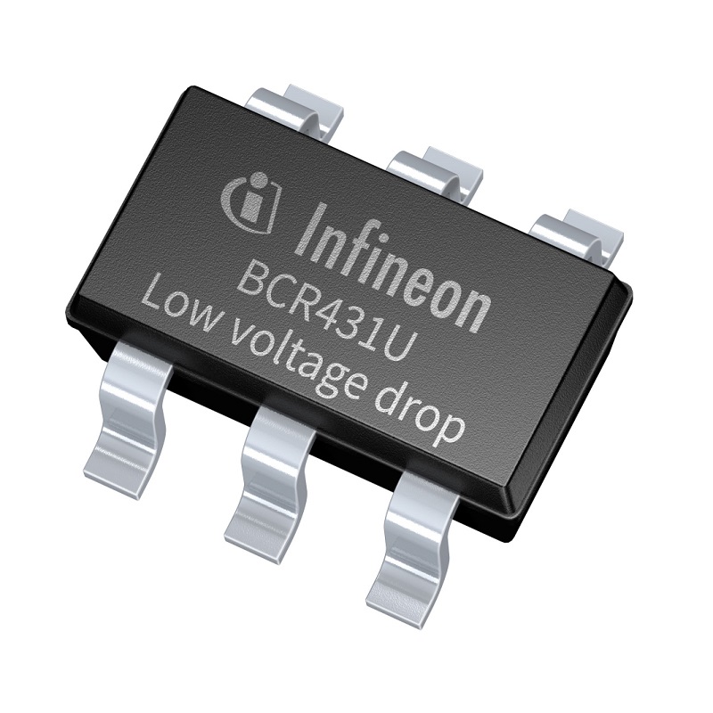 LED driver IC BCR431U gives more freedom in designing